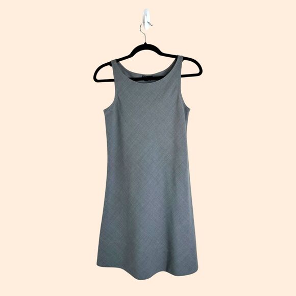 Theory Wool Sheath Mini Dress - Picture 1 of 6
